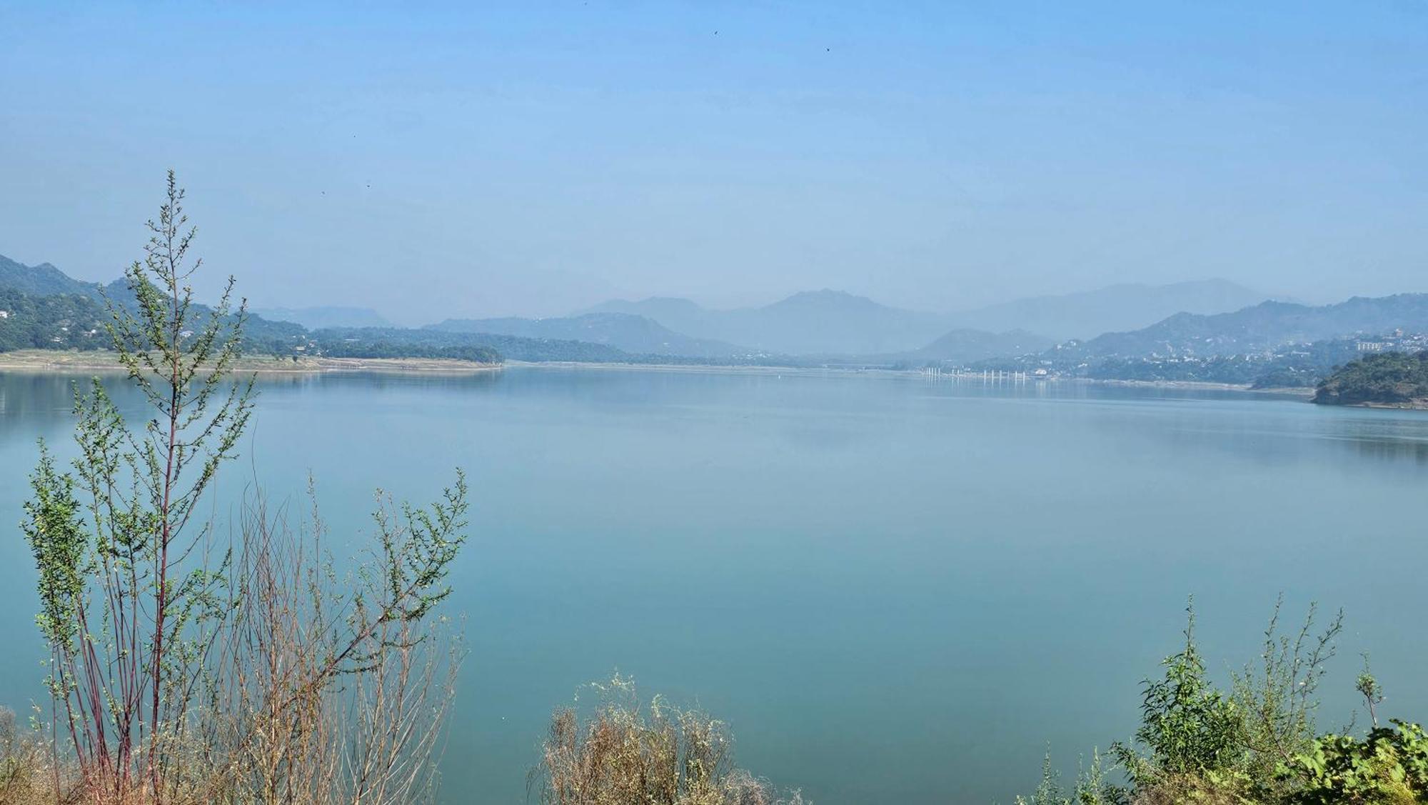 Govind Sagar View Hotel & Restaurant Bilaspur  المظهر الخارجي الصورة